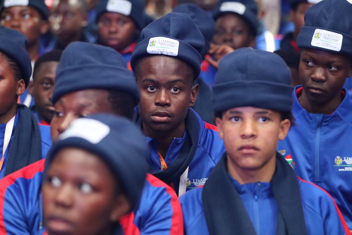 Team Limpopo at the 2026 Winter National School Sports Championships hosted at KuGompo City, Eastern Cape